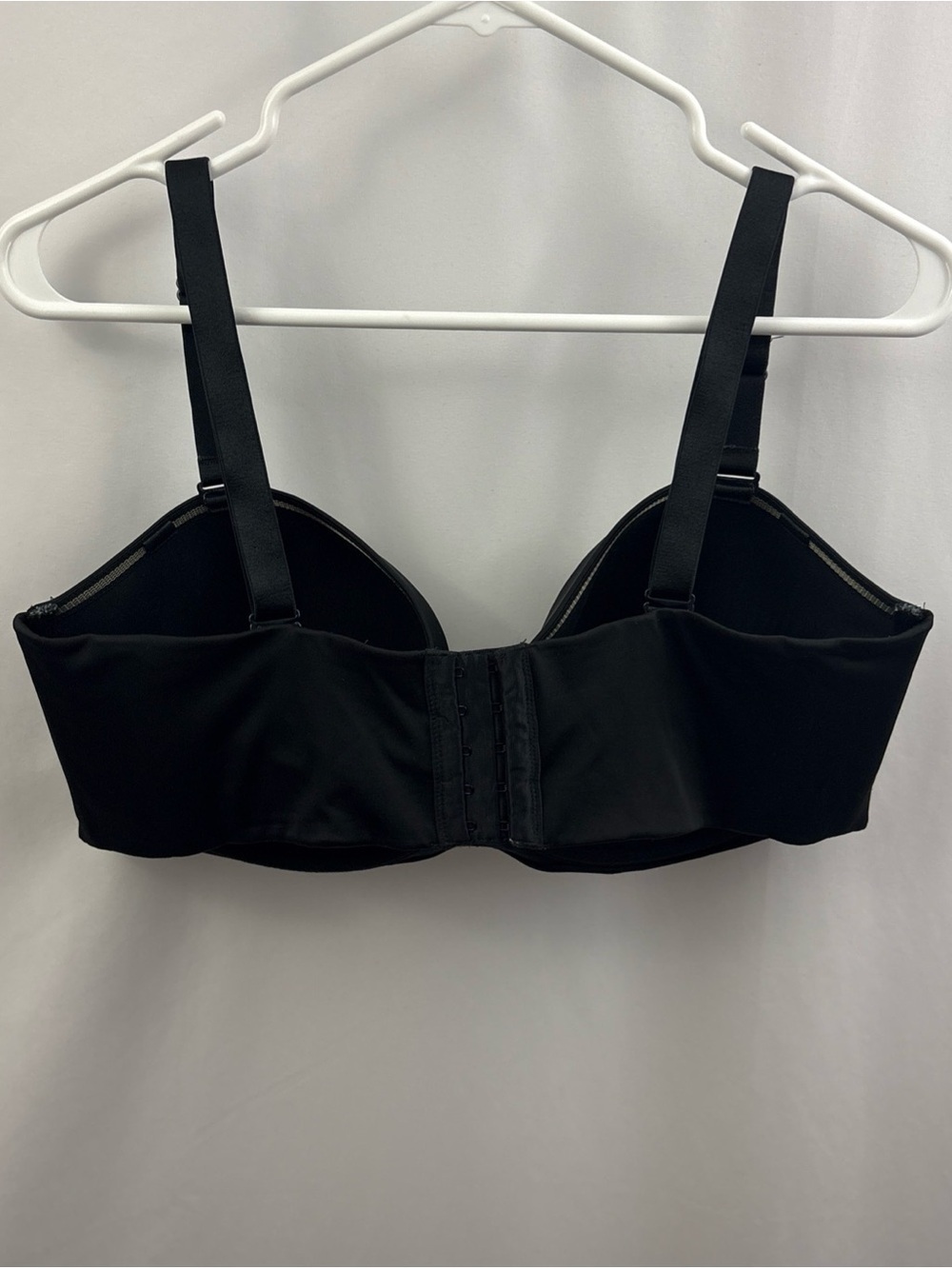 Cacique Bra Size 42DDD Lightly Lined Multiway Strapless Underwire Black - Picture 3 of 9
